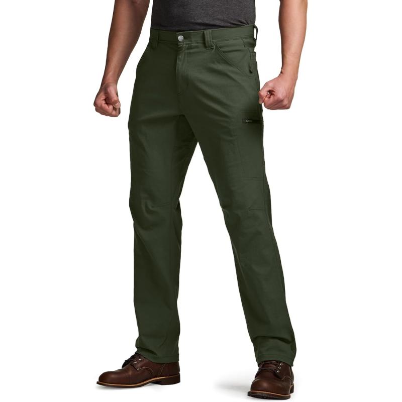 CQR Men’s Cool Dry Tactical Pants, Water Resistant Outdoor Pants ...