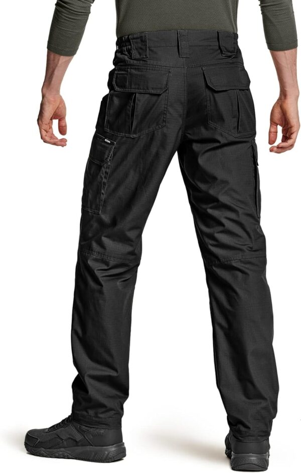 CQR Men’s Tactical Pants, Water Resistant Ripstop Cargo Pants ...